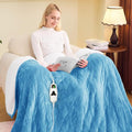 greenoak Heated Blanket Electric Twin 62"X84", Heating Blankets by Greenoak