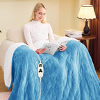 greenoak Heated Blanket Electric Twin 62"X84", Heating Blankets by Greenoak