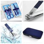 QURIPE 7pcs Manicure Set, Nail Clippers Kit, Stainless Steel Manicure Kit - Image 5