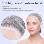 TaShow 120 Pcs Disposable Bouffant Caps, 21 Inches Hair Nets - Image 4
