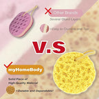 myHomeBody Bath Sponge, Foam Loofah, Body Scrubber - Image 7