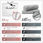 Microfiber Hair Towel Wrap - Image 2