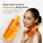 medicube Kojic Acid Turmeric Brightening Body Wash | Gentle Shower Gel - Image 2