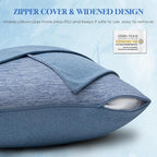 CHOSHOME Cooling Pillow Cases Zipper Pillow Covers Q-Max > 0.45 Zippered - Image 5
