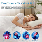 Cervical Neck Pillow for Pain Relief, Odorless Memory Foam Pillow - Image 3