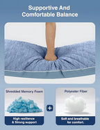ZonLi Cooling Body Pillow for Adults Side Sleeper & Pregnancy - Image 7