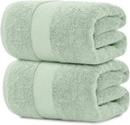 White Classic Luxury Bath Sheet Towels Extra Large | Highly Absorbent Hotel spa by WhiteClassic