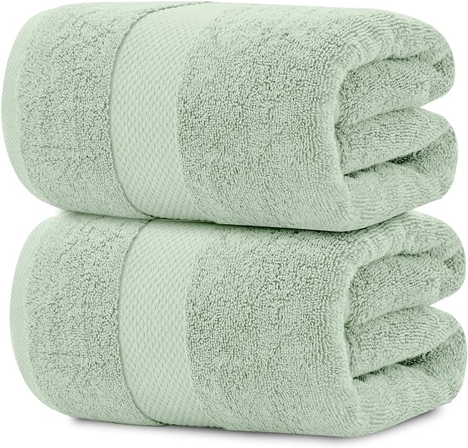 White Classic Luxury Bath Sheet Towels Extra Large | Highly Absorbent Hotel spa by WhiteClassic