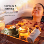 Magnificent 101 Long Lasting Pure White Sage Candle - 6 Oz - 35 Hour Burn Time - Image 4