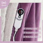 Heated Blanket Electric Blanket Full Size 72''x84'' - Image 4