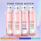 Olay Super Serum Body Wash for Sensitive Skin, 24hr Long Lasting Hydration - Image 9