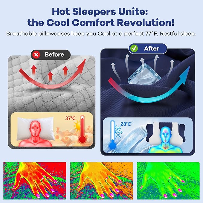 Cervical Neck Pillow for Pain Relief, Cervical Pillow - Image 5