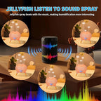 BOHOFAM Jellyfish Essential Oil Diffuser 250ML, Aroma Diffuser Hears Sound to - Image 2
