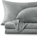 BEDELITE Fleece Sheets Queen Size Bed Set, Super Soft and Warm Fuzzy Plush by BEDELITE