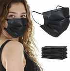 akgk 200pcs Disposable Face Masks, 3 Ply Disposable Masks - Image 9