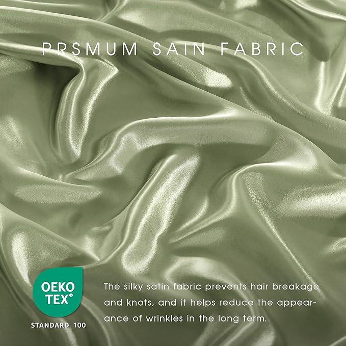 FreshCulture Satin Sheets King Size - Image 5