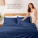Bare Home 100% Rayon Made from Bamboo Luxury Standard Size Set of 2 Cooling - Image 2