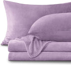 BEDELITE Flannel Sheets King Size Lavender by BEDELITE