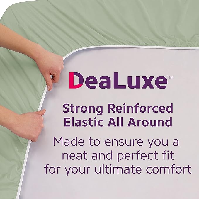 Deep Pocket Full Size Fitted Sheet 21' Full Size Deep Pocket Sheet Perfectly - Image 4