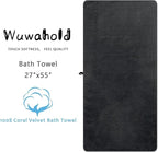2 Pack Bath Towel Set, Waffle Bath Towel Set, Super Soft Highly Absorbent - Image 8