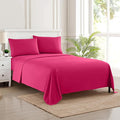 Twin XL Size Sheet Set with Built-in Sheet Straps by SweetHomeCollection