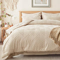Zzlpp Full Comforter Set 7 Pieces, All Season Boho Bedding Sets by ZZLPP