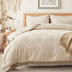 Zzlpp Full Comforter Set 7 Pieces, All Season Boho Bedding Sets by ZZLPP