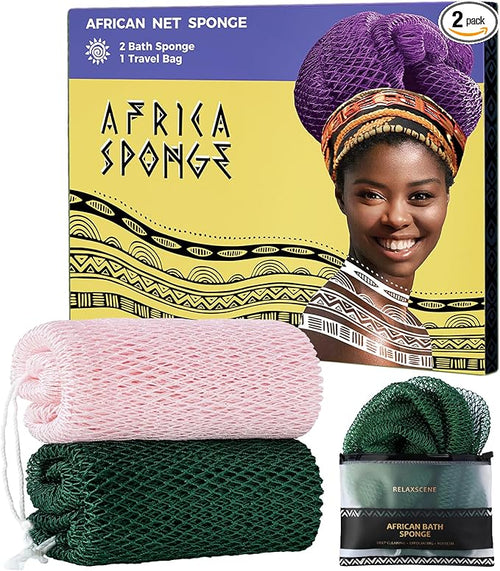 Afro Scrubber African Net Sponge by RelaxScene