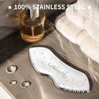 LeMeeOly Stainless Steel Gua Sha Facial Tools Metal GuaSha Tool - Image 6