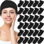 Hoteam 30 Pack Spa Headband Facial Esthetician Hair Wrap by Hoteam