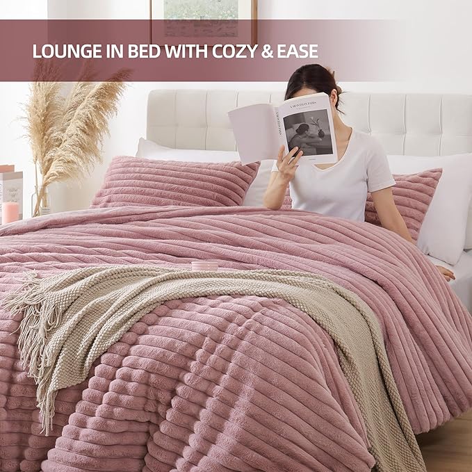Smoofy Fluffy Twin Comforter Sets 2 Pieces - Image 6