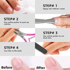 Professional Cuticle Trimmer Nail Cuticle Cutter Stainless Steel Cuticle Nippers - Image 3
