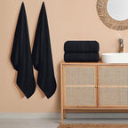 Belizzi Home 4 Pack Bath Towel Set 27x54, 100% Ring Spun Cotton, Ultra Soft - Image 3
