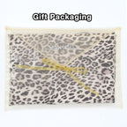MANSPHIL Leopard Brown Print 100% Silk Pillowcase King Size, Hidden Zipper - Image 7