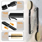 Gobiteli Back Scrubber with Soft and Stiff Bristles - Image 2
