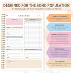ADHD Daily Planner with Hardcover - Image 3