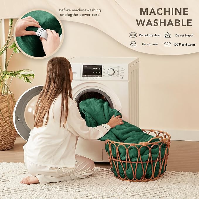 Homemate Heated Blanket Electric Throw - Image 7