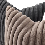 decorUhome Cozy Faux Fur Throw Pillow Covers 12x20 Set of 2 Decorative Soft - Image 2