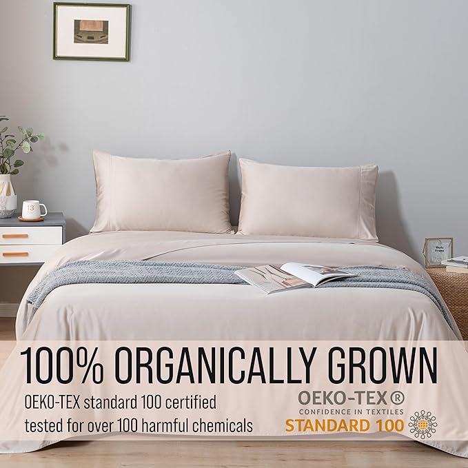 Bella Coterie King Size Fitted Sheet Only | Luxury Bamboo Viscose | 100% - Image 4