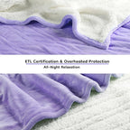 LaffyLo Electric Heated Blanket King Size 90 x 100, Dual Control, Fast Heating - Image 3