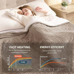 Homemate Electric Heated Blanket Queen Size - Image 4