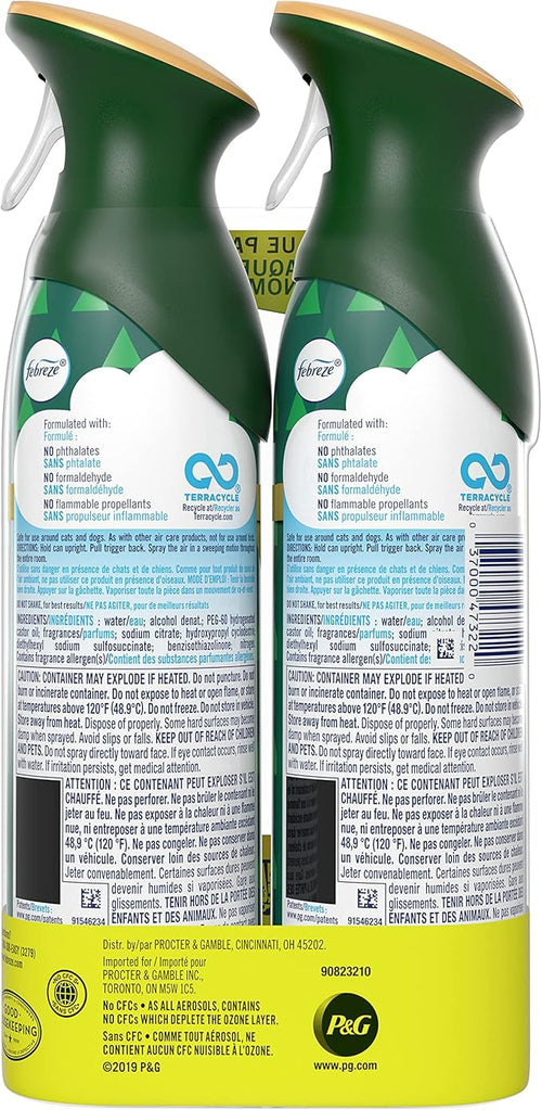 Air febreze Spray Fresh Cut Pine, Holiday Collection, 8.8 Ounces - Image 2