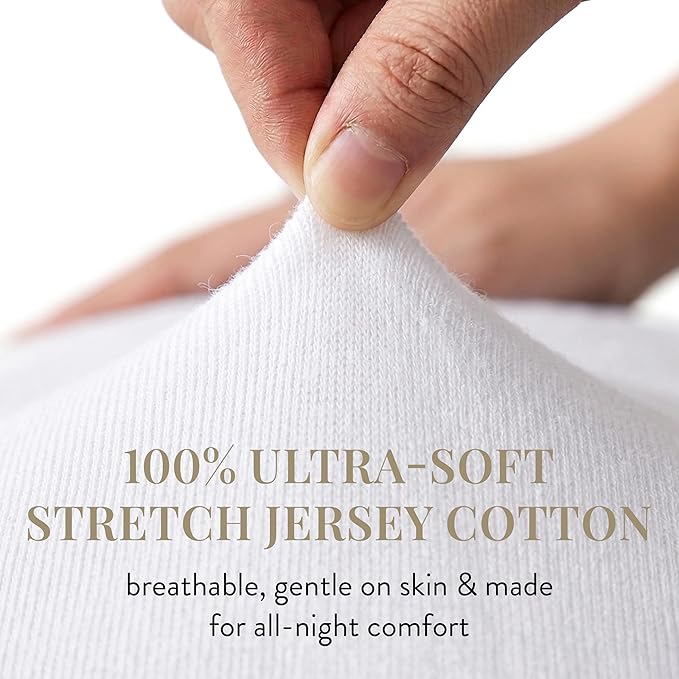 Betty Dain Stretch Jersey Pregnancy/Maternity Pillowcase C-Shape Compatible - Image 3