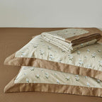 SUSYBAO Cute White Floral Duvet Cover Queen 100% Cotton 3 Pcs Set 1 Decorative - Image 7
