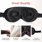 VOCOSTE 22 Momme Pure Silk Sleep Mask - Image 5