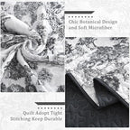 WONGS BEDDING Botanical Quilt Set Full Size - Image 4