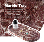 Koville Norway Natural Marble Tray, Catchall Tray - Image 2