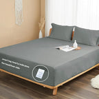 Sunflower Full Fitted Sheet, 1-Piece Deep Pocket Fitted Bottom Sheet 16" - Image 7