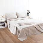 Cotton Calking Flat Sheet Only, 600 Thread Count 100% Egyptian Cotton Top Sheet - Image 5