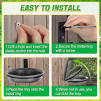 Fence Bird Feeders Tray - Image 7